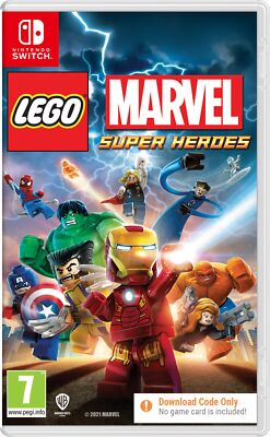 LEGO Marvel Super Heroes Nintendo Switch Game with 100+ Characters and DLCs