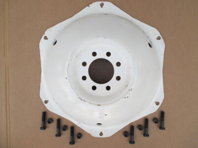 REAR RIM WHEEL DISC CENTER FOR 28 OR 32 IN TRACTOR RIMS W/HARDWARE KUBOTA YANMAR