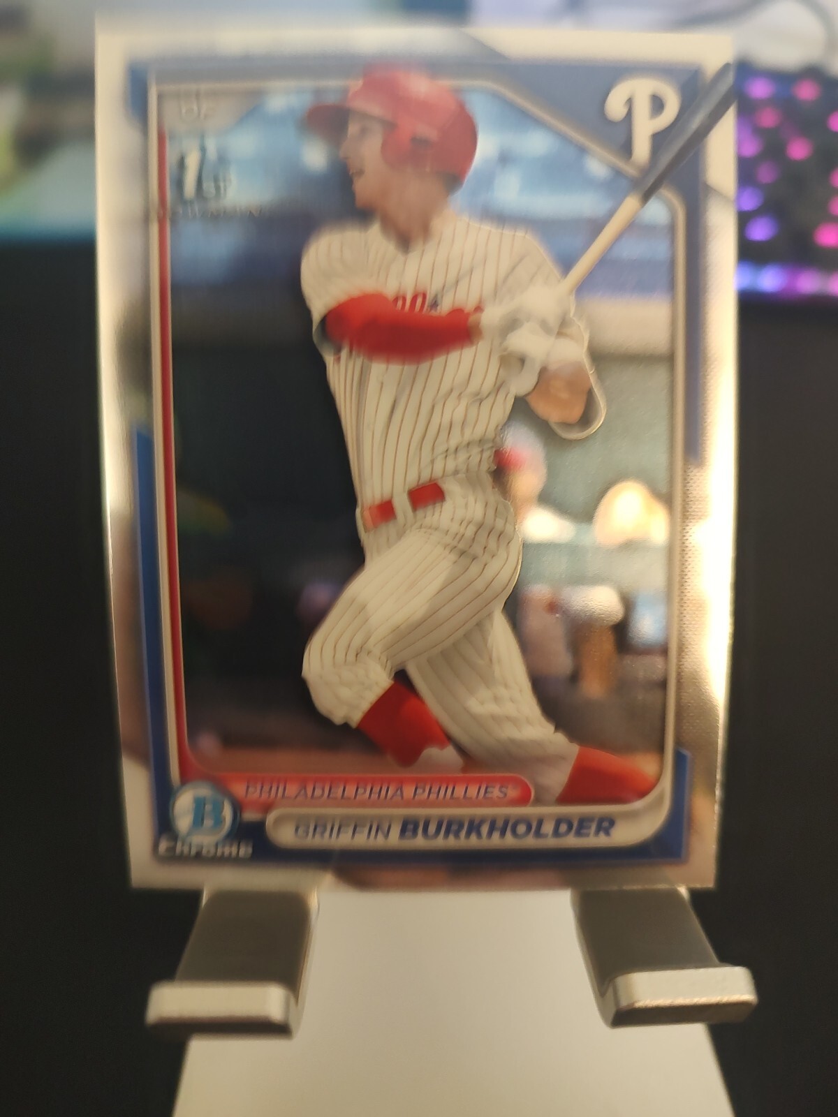 2024 Bowman Draft - Chrome #BDC-60 Griffin Burkholder (RC)