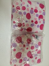MG Baby Cloth Diapers 2 Packs White/pink Circles