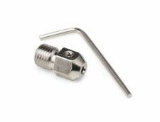 3/8 Crome short CB Mount Whip Adaptor 2.5mm + whip size with key