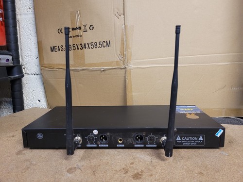 Sistema de micrófono inalámbrico Shure UGX8 UHF IR DEFECTUOSO - Imagen 5 de 7
