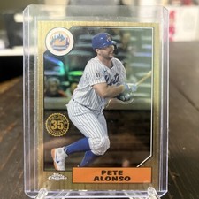 2022 Topps Chrome 35th Anniversary Pete Alonso 87BC-10