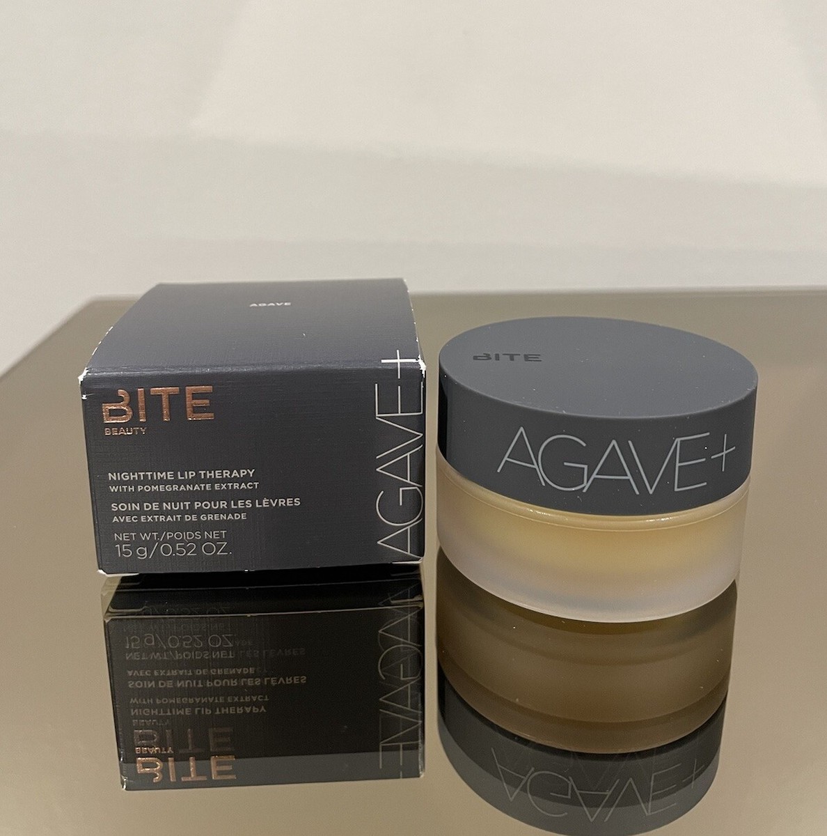 BITE Beauty AGAVE+ Nighttime Lip Therapy Mask Full Size 0.5 oz ...
