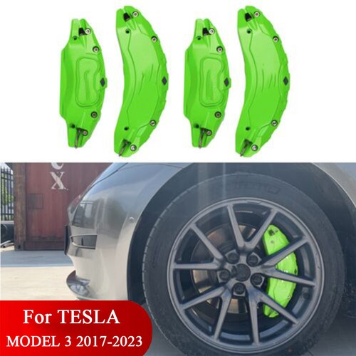 Brackets Caliper Covers for Telsa Mode 3 2017-2023 Accessories Decals 9 Colors - Picture 19 of 24
