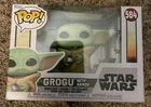Funko Pop Star Wars: The Book of Boba Fett - Grogu w/ Chainmail Armor New