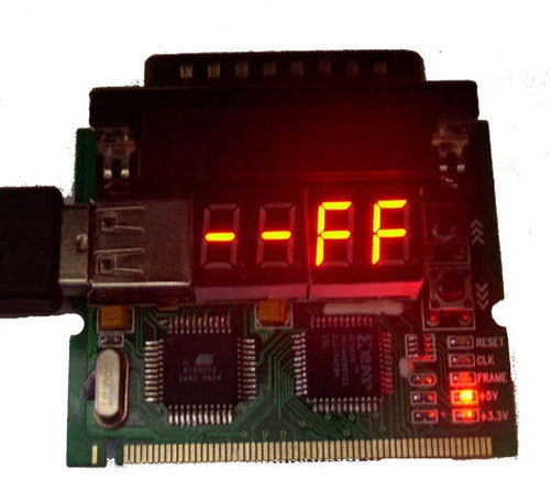 Universal Notebook 4-Digit Diagnostic Card - US SELLER - POST Test Tool LPT USB - Image 2 of 2