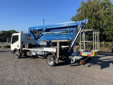 Cherry Picker 2017 Nissan Cabstar CTE 21JH MEWP access platform ULEZ Free
