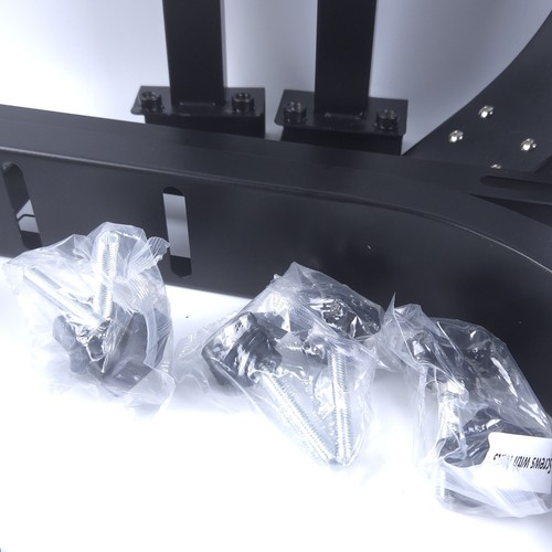 READ!!! No Drilling Golf Cart Bag Holder Fit for 2+2 Golf Cart Rear Seat w/ 1" - Picture 4 of 6