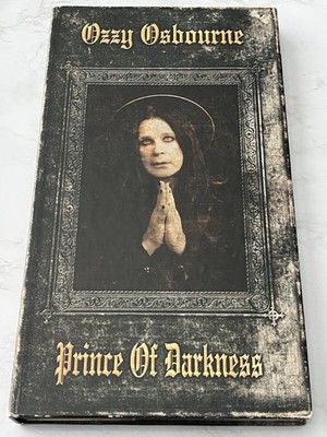 Ozzy Osbourne Prince Of Darkness 4 CD BOX SET 2005 Epic Black