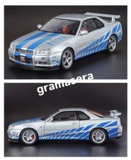 Rare 1/18 Fast & Furious Nissan Skyline GT-R R34
