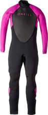 Youth Wetsuit 3/2mm Back Zip Full Length Black Berry Size 14 O Neill ONEILL