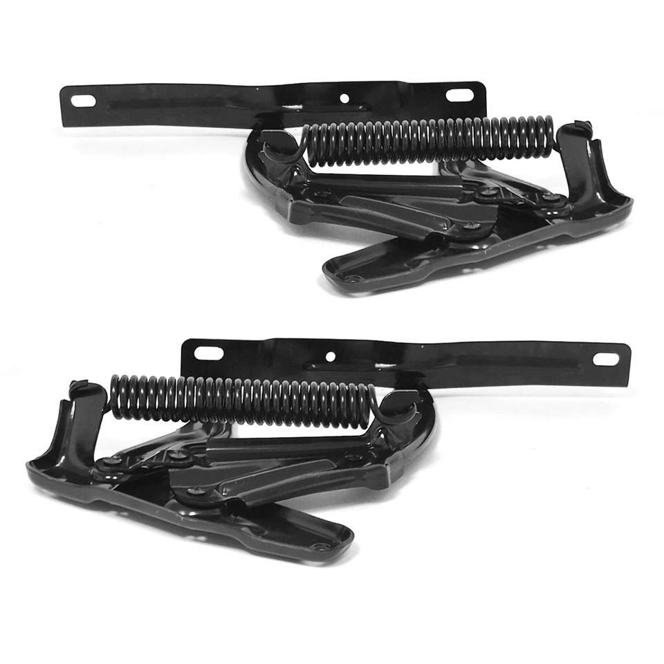 Hood Hinge Assembly With Spring PAIR 1969 Brookwood Foto 3 de 3