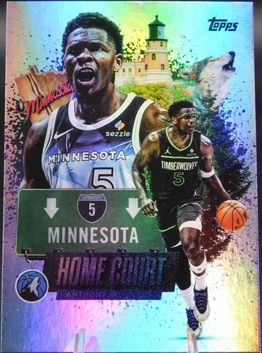 Anthony Edwards 8-Bit Ballers 2025-26 Topps #8B-18 | eBay