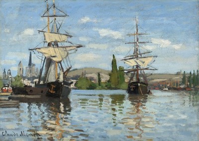 Claude Monet Seestück Wandkunst Impressionistische Ozean Wandkunst