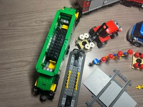 LEGO CITY: Cargo Train Deluxe (7898) Used Incomplete Read Description