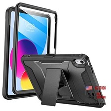 Case for iPad A16 11th Generation 11-inch 2025, iPad 10th Generation Black