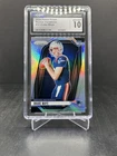 2024 Panini Prizm Football Drake Maye RC Rookie Variation SP Silver CGC 10 #12