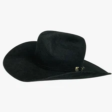 Resistol Ty Murray Collection 5X Beaver Cowboy Hat Black 6 3/4 L USA Western Rod