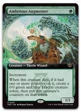 Ambitious Augmenter (Extended Art) #337 (NM) Secrets of Strixhaven SOS Magic MTG