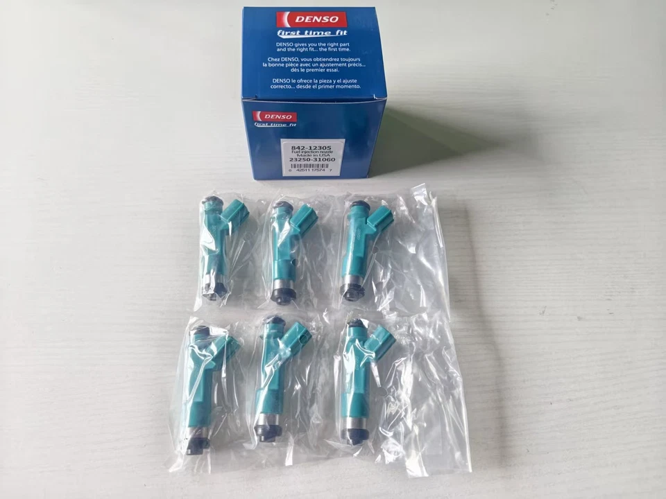 6PCS OEM Denso Fuel Injectors Fits For 2005 Toyota 4Runner 4.0L V6 #23250-31060 - Image 2 of 4