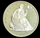 1878 Seated Liberty Half Dollar White Proof++++In Grade Beautiful Mirrors