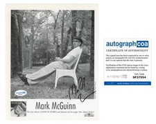 Mark McGuinn "Mrs. Steven Rudy" Singer AUTOGRAPH Signed 8x10 Photo ACOA