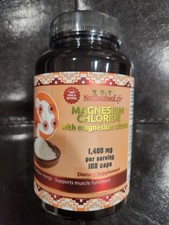 NATURALISIMO LIFE MAGNESIUM CHLORIDE WITH MAGN. CITRATE 1400 MG 100 CAPS 08/2027
