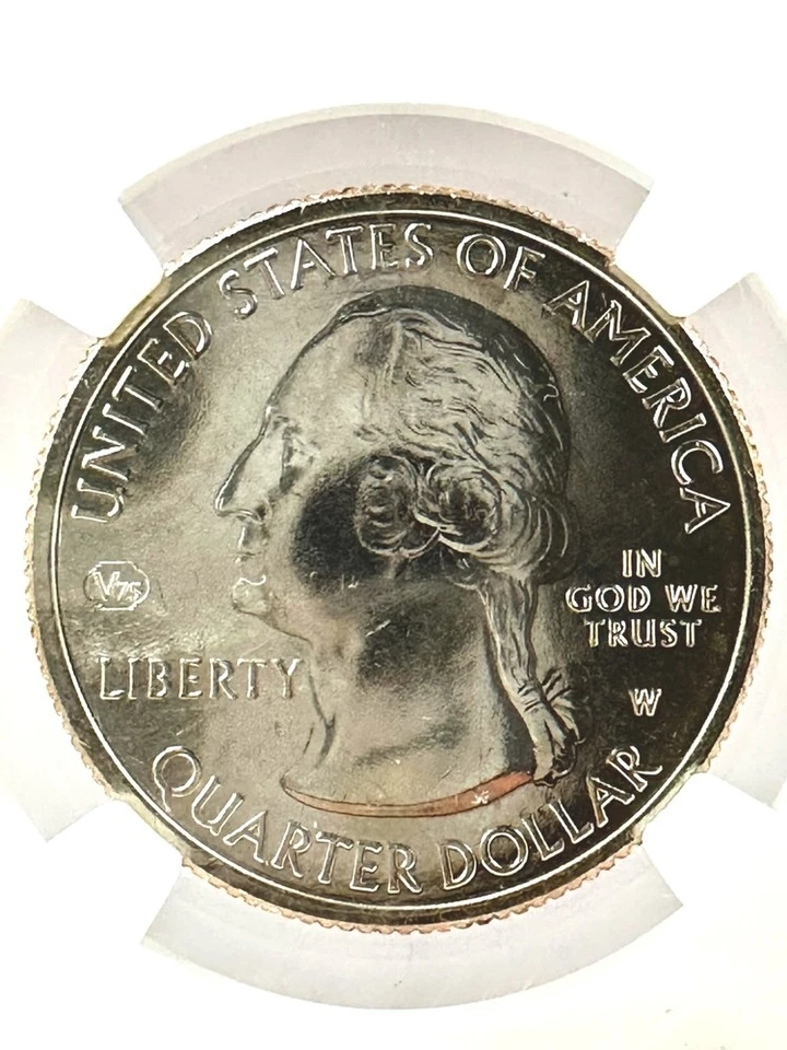 2020-W NGC MS66 WWII Privy Mark 'V75' Quarter (17965) - Image 2 of 4