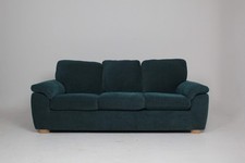 John Lewis Camden Grand 4 Seater Sofa Dark Teal Fabric