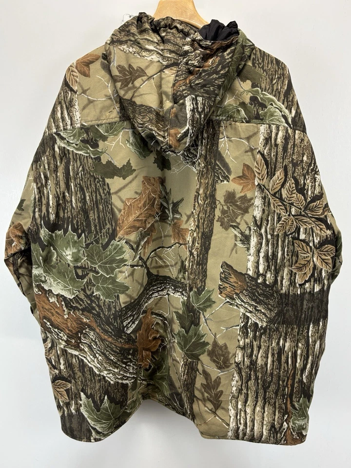 Duxbak realtree Camo Insulated Warm Coat Jacket Hunting Work XXL 2XL Mens Hood - Image 3 of 4