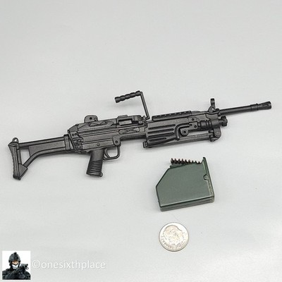1:6 Ultimate Soldier M249 SAW FN Minimi Machine Gun for 12