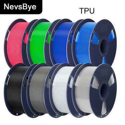 Nevsbye 3D Printer Filament TPU 95A Soft 1.75mm 1KG Consumables Multiple Colors