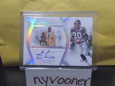 Chris Carter- 2025 Panini Flawless Hall of Fame On Card Auto /20 Vikings