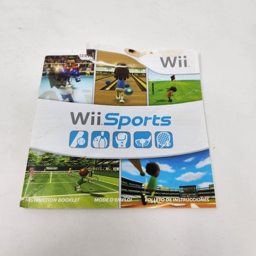Wii Sports Nintendo Wii CIB Complete NTSC-U/C Tested Working Video Game W Manual - Picture 7 of 10