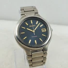 VINTAGE SEIKO TITANIUM 7N42-8109 JAPAN MOV'T QUARTZ DATE CLASSIC MEN'S WATCH