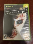 Manhunt XBOX case and manual -NO DISC-