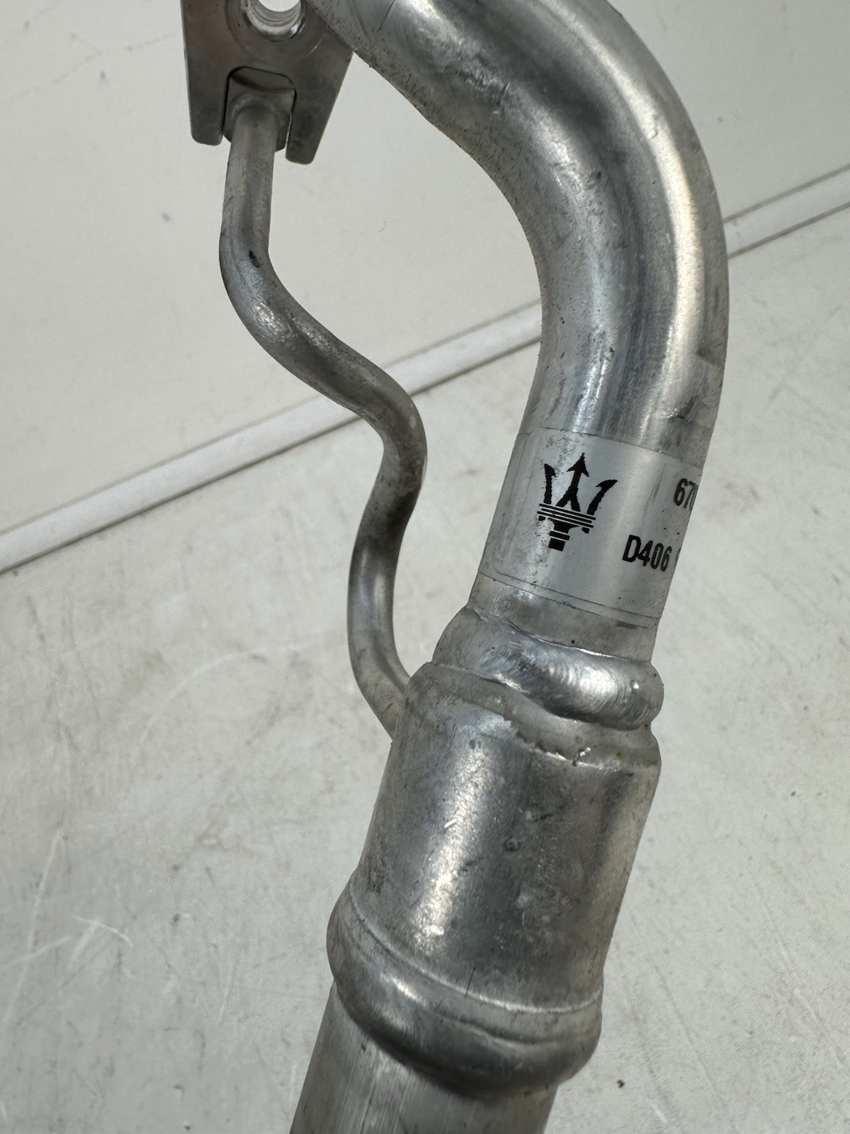 MASERATI GHIBLI AC LINE LOW PRESSURE DELIVERY FLEX HOSE 2014 2015 2016 670035061