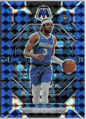 2022-23 Panini Mosaic #234 Jaden Hardy Blue #/199