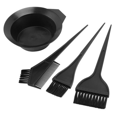 Haarfarbe Färben Schüssel Kamm Pinsel Werkzeug Kit Set Tönung Färben P8J12135
