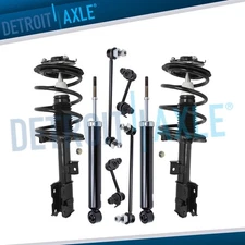 Front Strut Rear Shock Sway Bar Suspension Kit for 2003-2008 Infiniti FX35 FX45