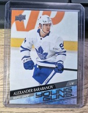2020-21 Upper Deck Young Guns Alexander Barabanov Rookie Toronto Maple Leafs