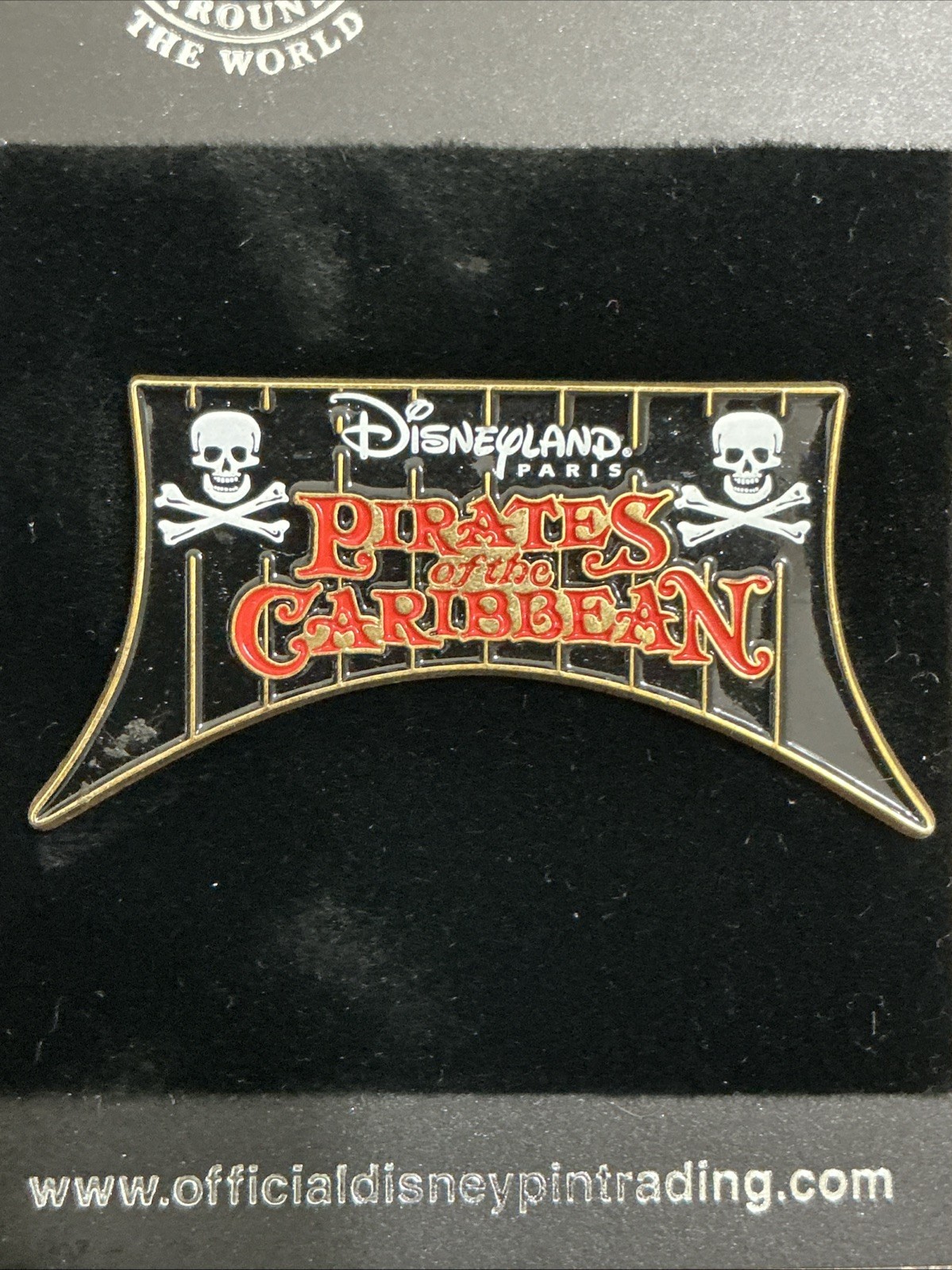 Disneyland Paris DLRP Pirates of the Caribbean Pin 22506 *READ*