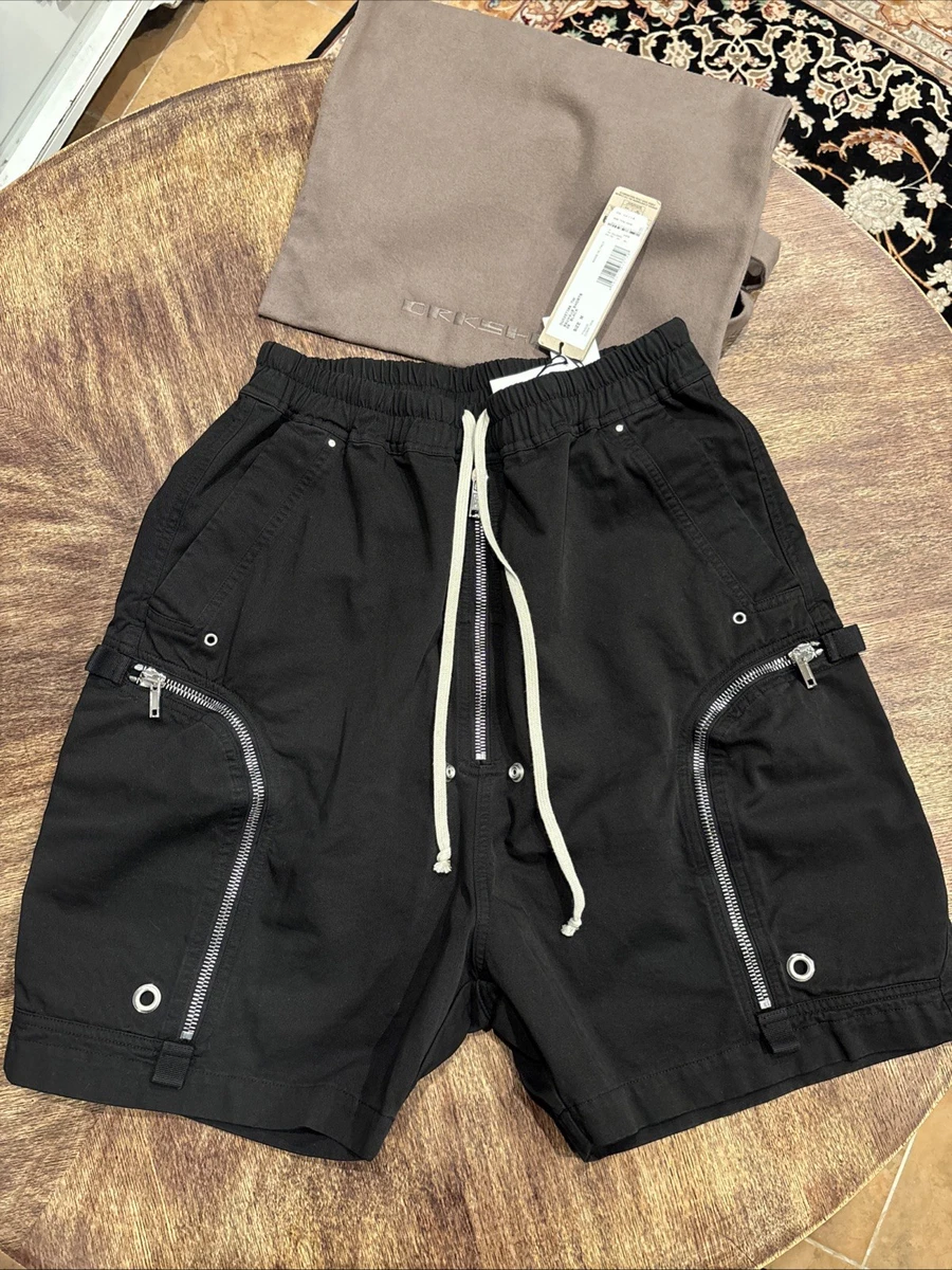 Rick Owens Black Regular Size Shorts for Men | Updated Sep 2026