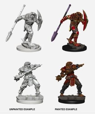 1x NMU - Dragonborn Fighter Male (with spear) (W5) - New in Box!
