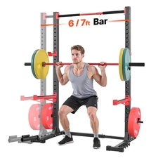 VEVOR Power Cage Rack Multifunctional Squat Rack Strength Training Equipment