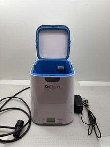SO CLEAN 2 CPAP Machine Cleaner Sanitizer w/ Power Adapter,  Hose 
