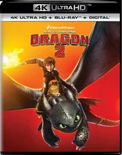 How to Train Your Dragon 2 4K UHD Blu-ray Jay Baruchel NEW
