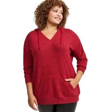NWT Torrid Relaxed Super Soft Plush Tunic Hoodie Pullover Plus Size: 0X 12 