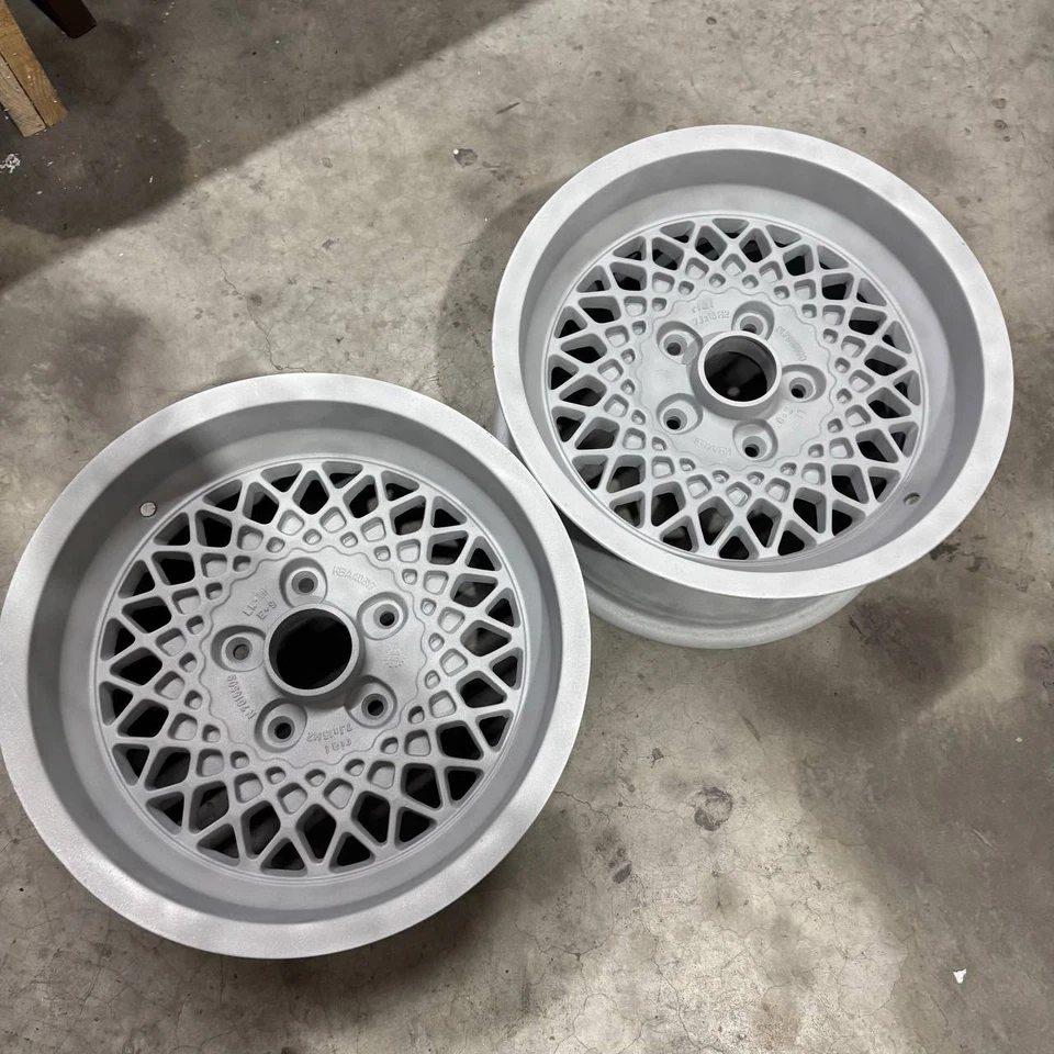 Rial Mesh 15” 5x120 Bmw E24 E23 E28 Only Pair 2 - Image 2 of 4